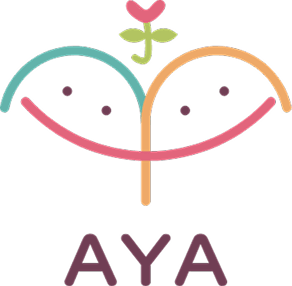NPO法人AYAのロゴマークと名前の由来