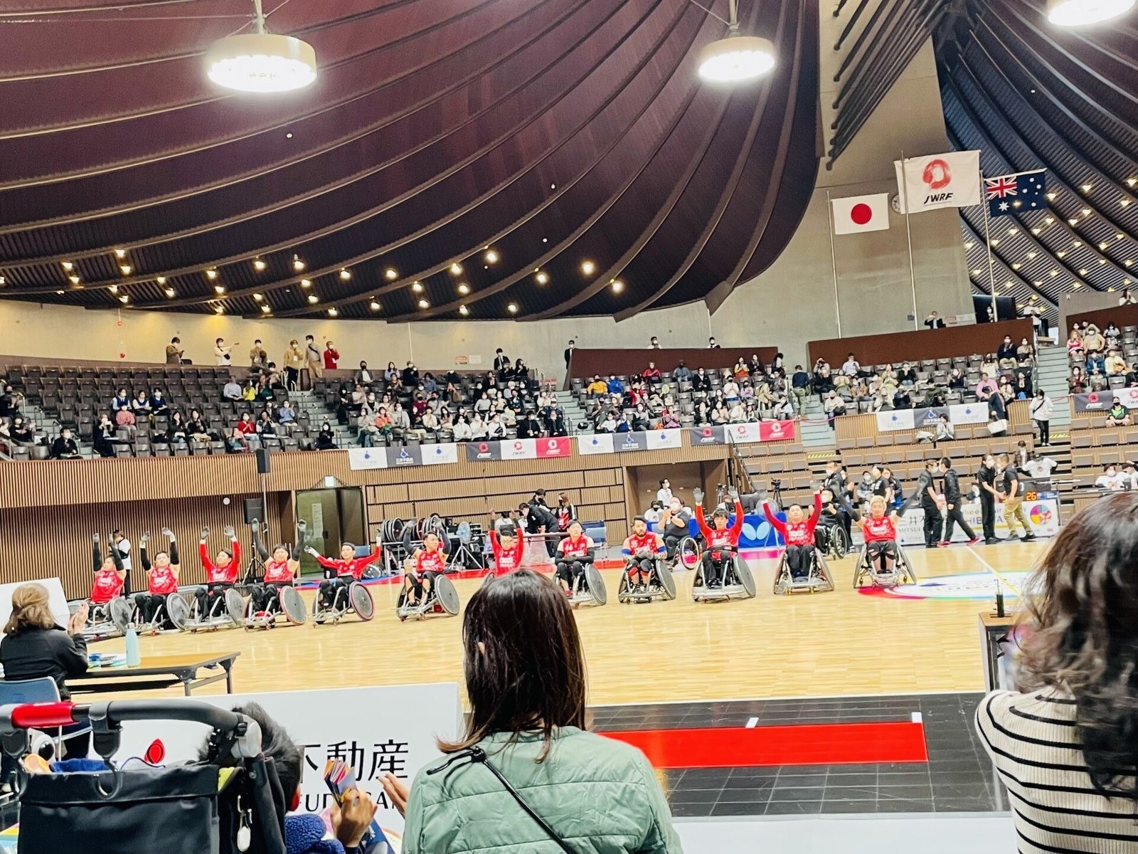 車いすラグビー観戦イベント
